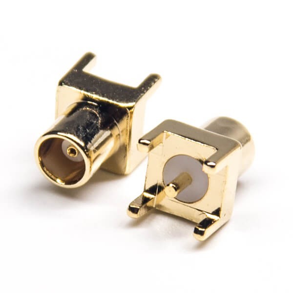 mcx-female-connector-straight-through-hole-for-pcb-mount(4) mcx直式連接器母頭鍍金插PCB板原廠直發(fā)
