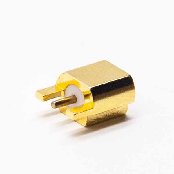 mcx-offset-to-panel-female-connector-straight-gold-plating-for-pcb-mount(1) mcx母座同軸連接器直式沉板貼片式接PCB板