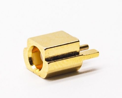mcx母座同軸連接器直式沉板貼片式接PCB板