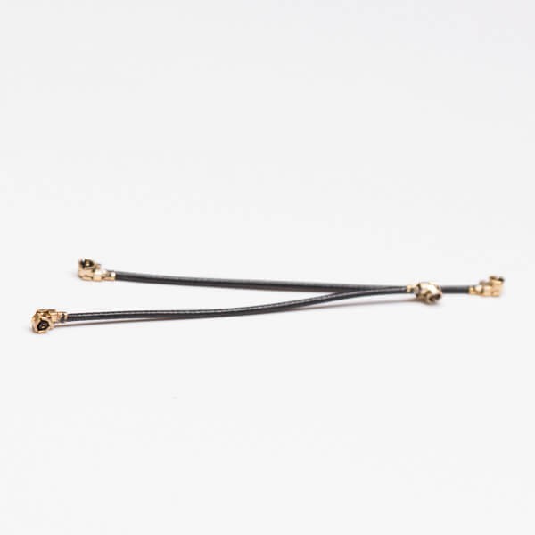 射頻同軸電纜組件RF1.13黑色線材IPEX Ⅰ接IPEX Ⅰ