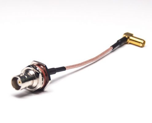 同軸線 BNC母頭直式大六角防水轉(zhuǎn)彎式母頭SMA接RG 316