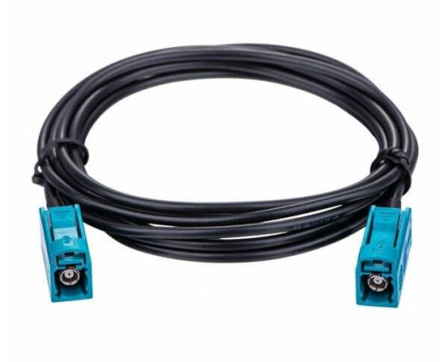 Fakra防水接頭Z型母頭轉(zhuǎn)母頭GPS延長線RG174組裝線束5M