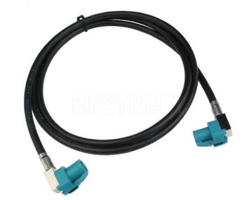 HSD連接器4芯彎頭母轉(zhuǎn)母LVDS線束1M