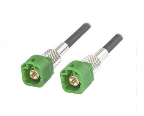 高速LVDS信號(hào)線束1米接4芯E型HSD公頭