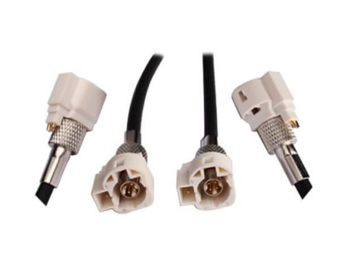 LVDS線束接HSD白色6芯連接器公轉(zhuǎn)公線長(zhǎng)1M