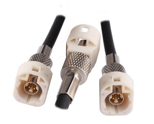 HSD連接器供應(yīng)4芯白色HSD連接器公轉(zhuǎn)公線束1M