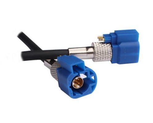 LVDS線束供應(yīng)商專供HSD6芯藍色連接器公轉(zhuǎn)公組裝線1M