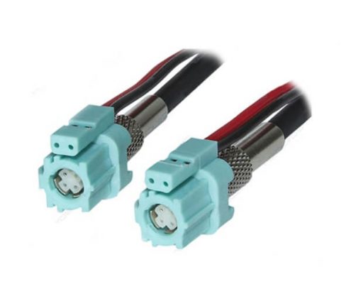 汽車LVDS接口HSD連接器供應(yīng)6芯Z型母轉(zhuǎn)母延長(zhǎng)線1米