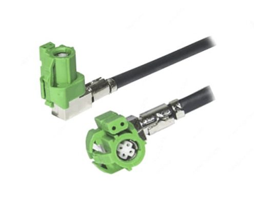 深圳HSD連接器廠家供應(yīng)6芯E型母轉(zhuǎn)母LVDS線束1米