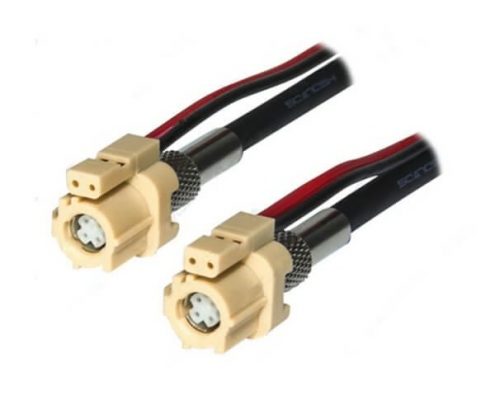 LVDS線束生產(chǎn)廠家特供6芯米色HSD母轉(zhuǎn)母線束1米