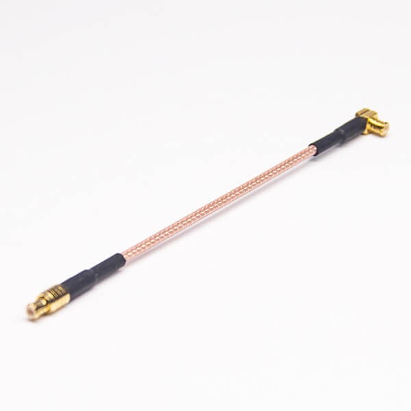 mcx-cable-adapter-male-to-male-rg316-assembly-10cm(4) MCX射頻同軸連接器公90度轉(zhuǎn)180度公接RG316線長10cm