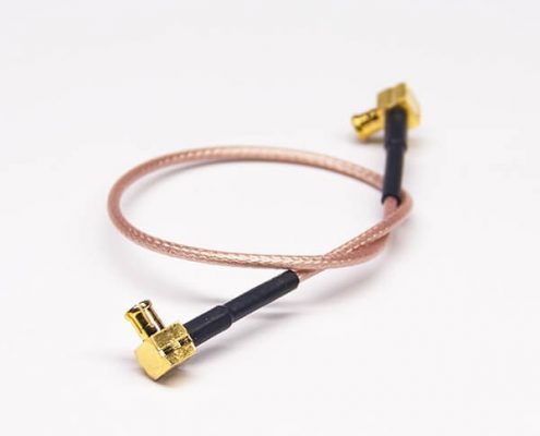 MCX連接器90度公轉(zhuǎn)公接RG178線長(zhǎng)20cm