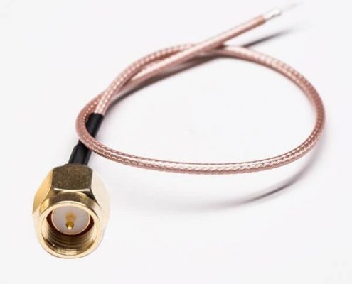 SMA 線材直式 公頭接RG316線材 50Ohm