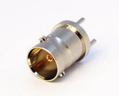 HD BNC連接器接PCB板母頭直式標(biāo)準(zhǔn)75歐姆