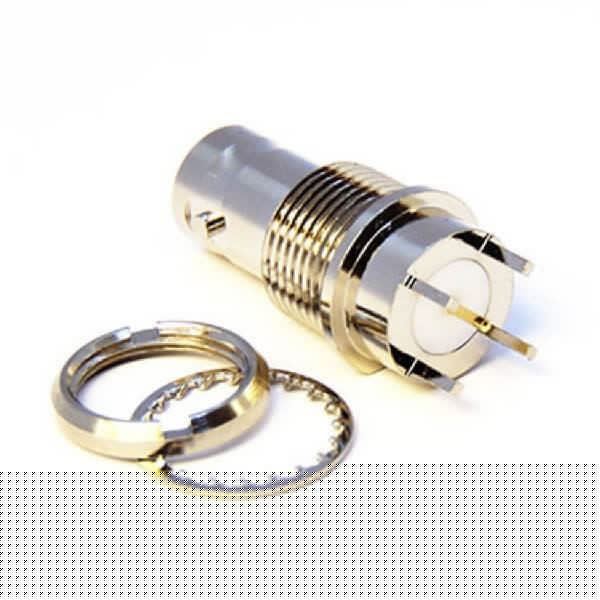 180-degree-hd-bnc-bulkhead-panel-mount-connector-and-through-hole(1) 直式高清BNC穿墻面板安裝母頭連接器插PCB板