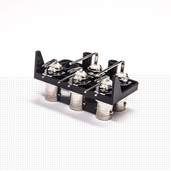 5-holes-bnc-connectors-90-degree-female-through-hole-for-pcb-mount(9) 5孔BNC接口母頭彎式PCB板安裝插孔式射頻同軸連接器