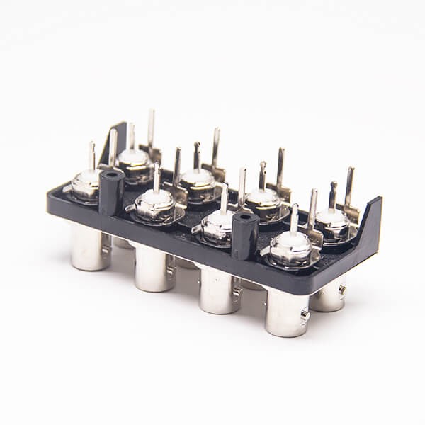 50ohm-bnc-female-2x-4-straight-zinc-alloy-for-pcb-mount(1) 8同軸BNC連接器 PCB 射頻 連接頭直式50歐姆鋅合金