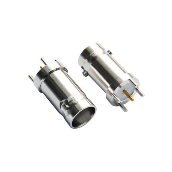 EB-001-0021 pcb插座 直式鋅合金 BNC射頻同軸連接器