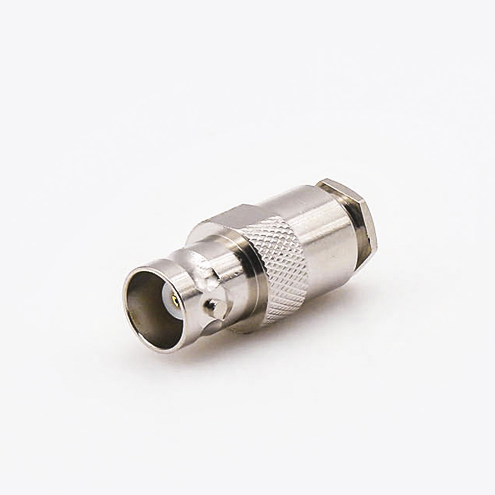 EB-001-0315 用于RG58/RG142接線BNC螺母鎖緊型母頭直式連接器