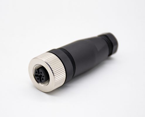 M12現(xiàn)場組裝插頭A編碼4芯母直式不帶屏蔽塑料外殼PG7制造商