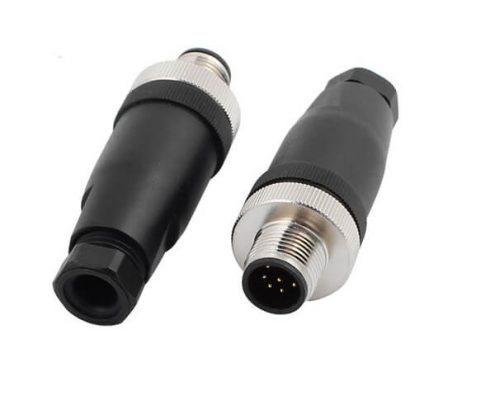 M12現(xiàn)場組裝插頭A編碼8芯公直式不帶屏蔽塑料外殼PG7采購