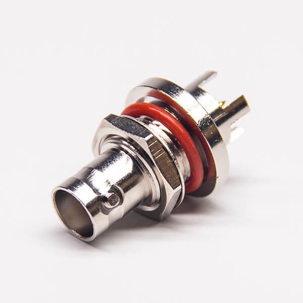 waterproof-bnc-female-bulkhead-for-pcb-mount(4) BNC連接器防水同軸射頻連接器 母頭穿墻