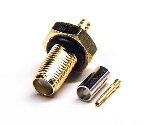 直式母頭sma接口直式直式帶防水圈壓接式接線(xiàn)