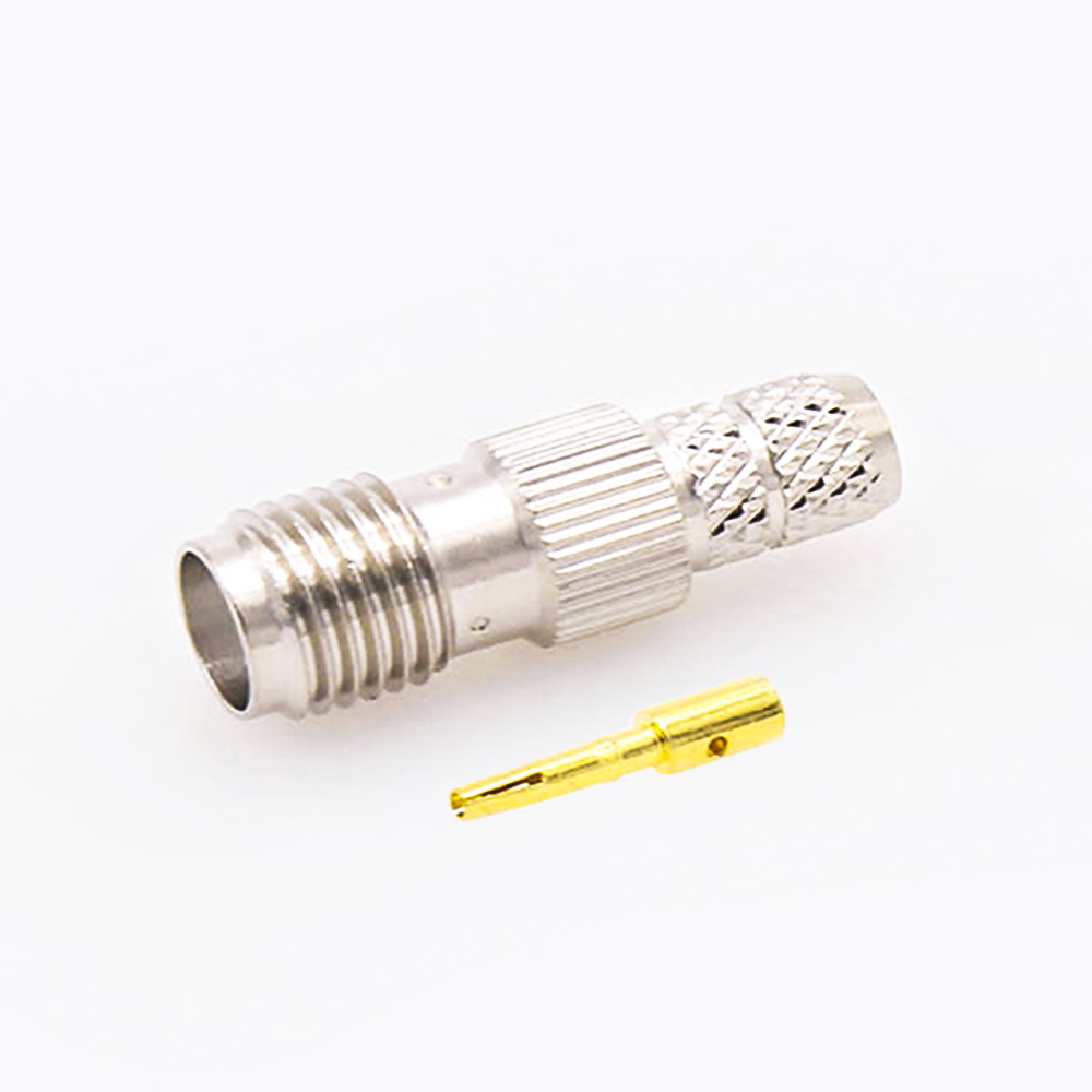 26(6) 壓接SMA連接器母頭直式用于RG58 / RG142線纜