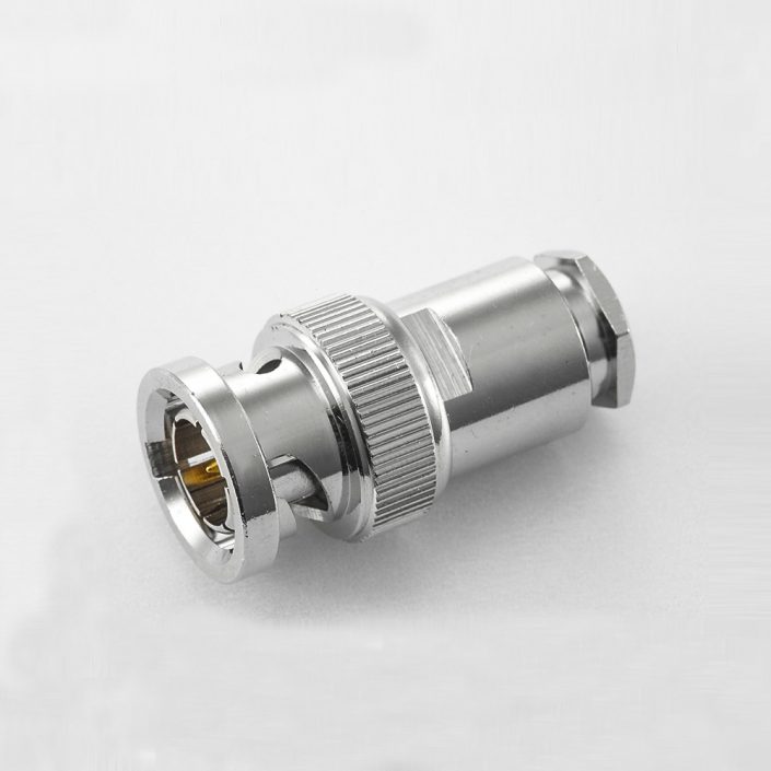 313(8) 接線SYV75-3直式公頭BNC連接器焊接