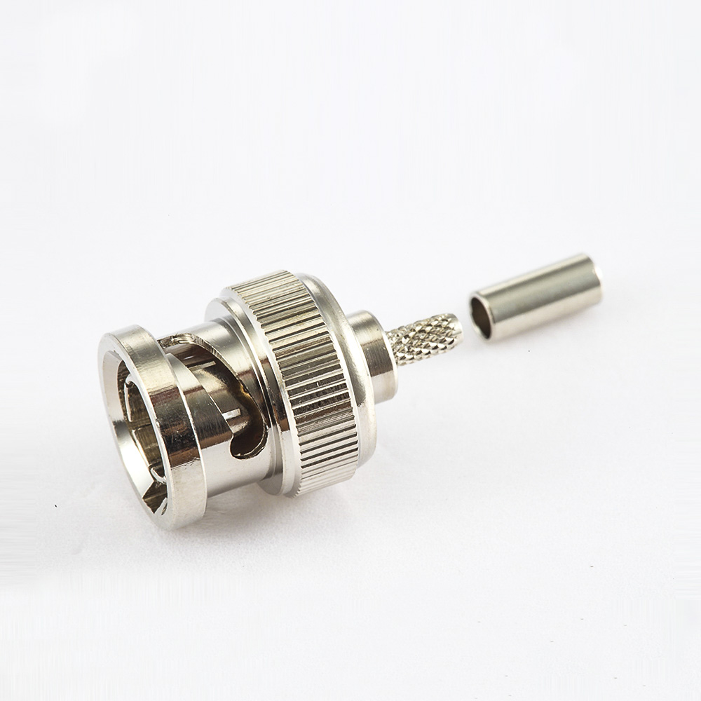 321(5) SYV50-5接線BNC連接器公頭180度焊接