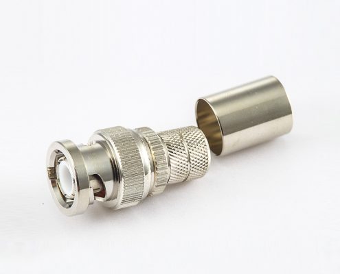 接線BNC接地連接器直型面板安裝后鎖穿墻焊接