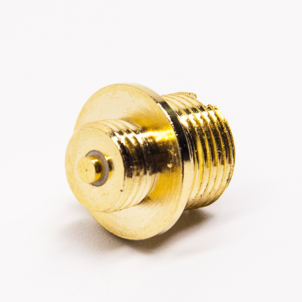 34-1 對(duì)講機(jī)SMA接頭公頭直式螺母鎖緊焊接接線