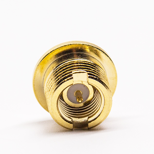 34-4 對(duì)講機(jī)SMA接頭公頭直式螺母鎖緊焊接接線