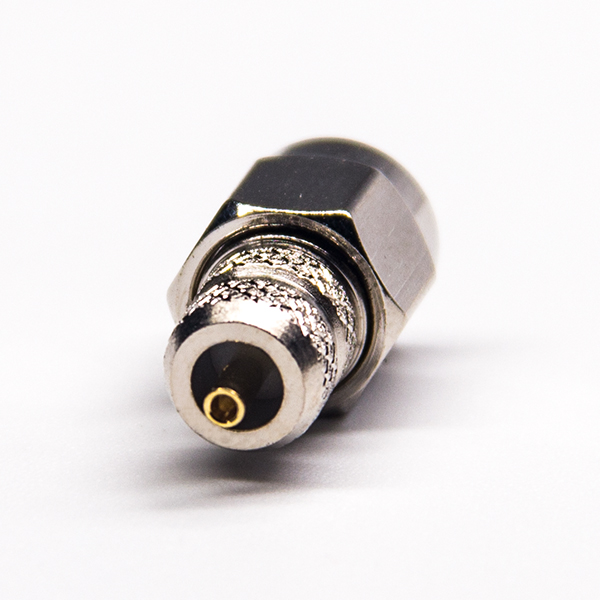 55-2 SMA公頭直式連接器焊接式接同軸線纜