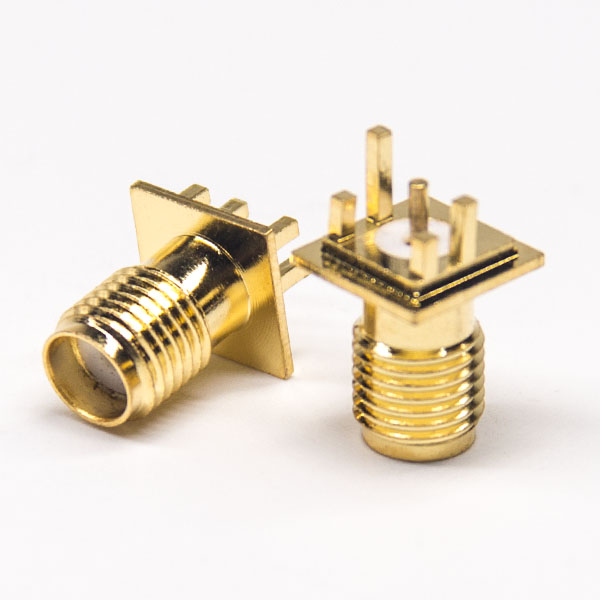 59-3 異型sma卡板sma接頭直式母頭腳長(zhǎng)短不一連接器