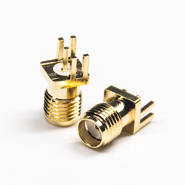 7-5 卡板式連接器sma母頭直式鍍金