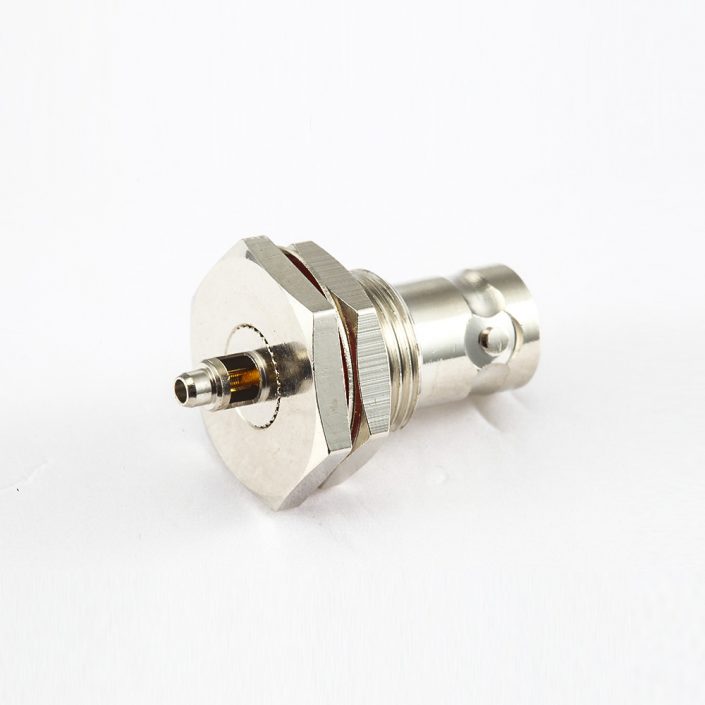 EB-001-0453 接線BNC連接器RG174/RG316母頭直式面板安裝前鎖穿墻焊接