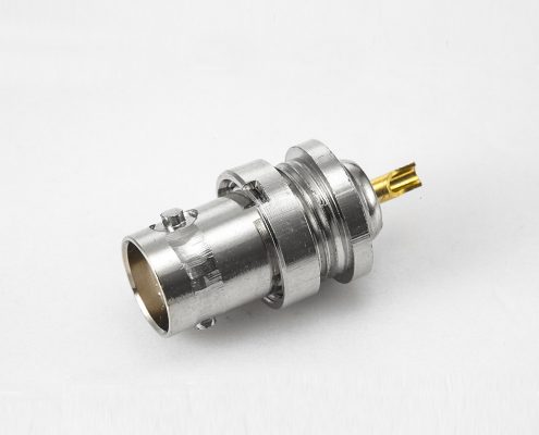 BNC連接器焊杯接線母180度50Ω