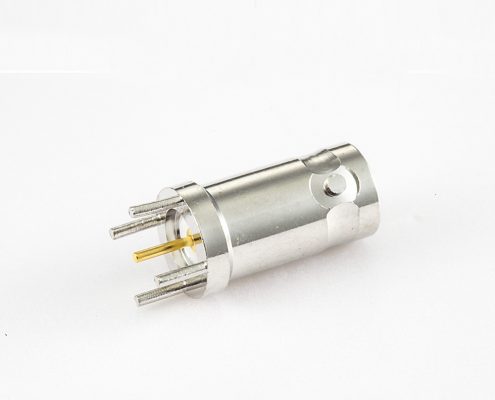 BNC連接器PCB安裝50ohm直插母頭