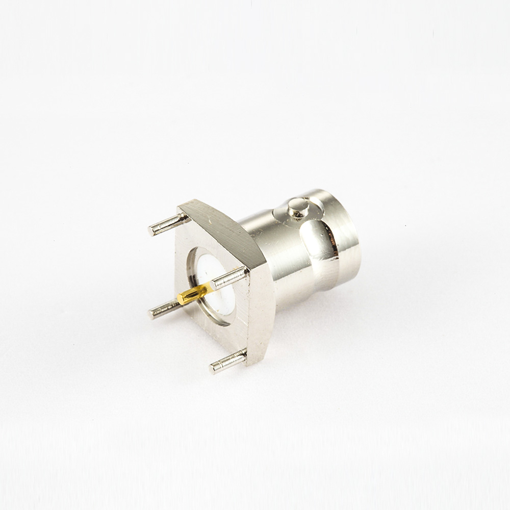 EB-001-0533 BNC母頭連接器用于PCB直插50ohm