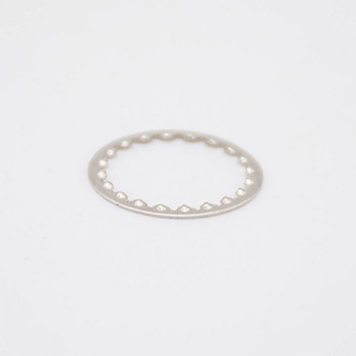 螺絲螺母墊片BNC母頭帶齒墊片鍍鎳