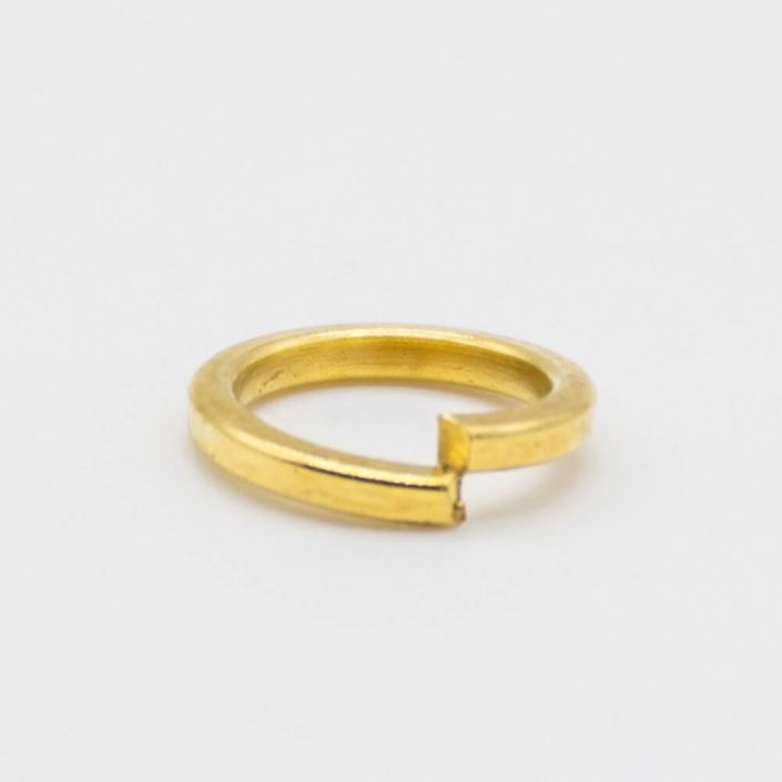 防松鎖緊墊圈SMA金屬鍍金缺口墊圈