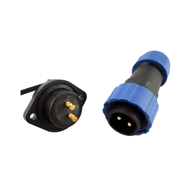 法蘭SP21-4芯防水航空連接器