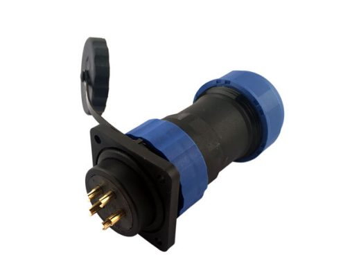 SP29 防水航空插頭 5芯焊接連接器