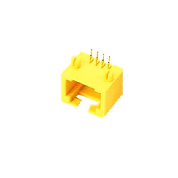 2XEB-500-7075_1 網(wǎng)絡(luò)RJ45模塊1X18P黃色接口插座連接器不帶燈X2