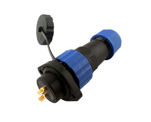 威浦SP21圓形航空插頭插座 12芯防水連接器