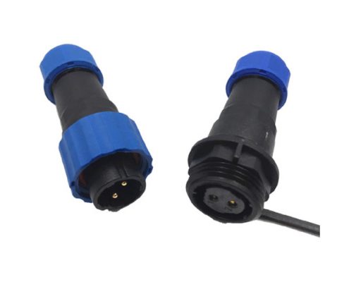 對(duì)接防水連接器航空插頭SP21-2芯連接器