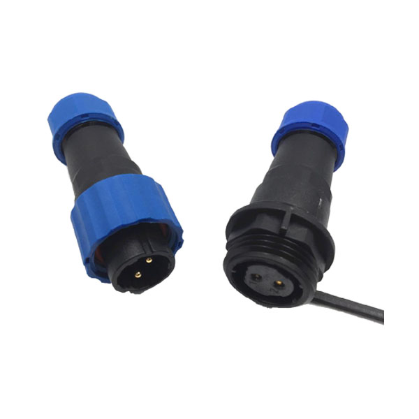 對(duì)接防水連接器航空插頭SP21-2芯連接器