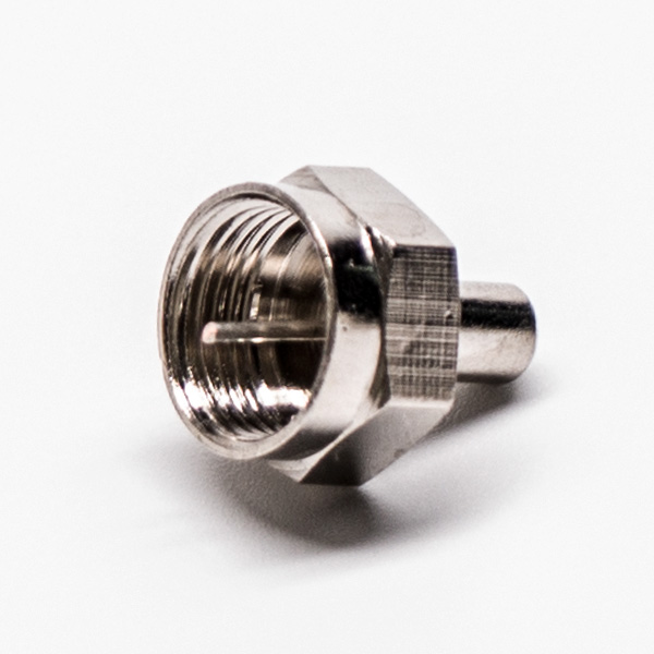 EB-003-0085 同軸f型接頭公頭RF連接器負(fù)載鍍鎳