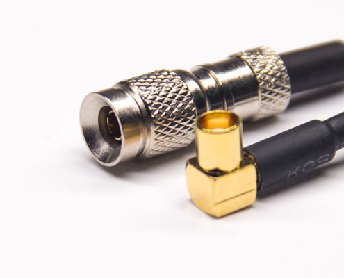 MCX頭彎式母頭轉(zhuǎn)1.0/2.3直式公頭RF線材接RG316線